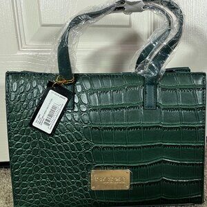 bebe Hunter Green Purse